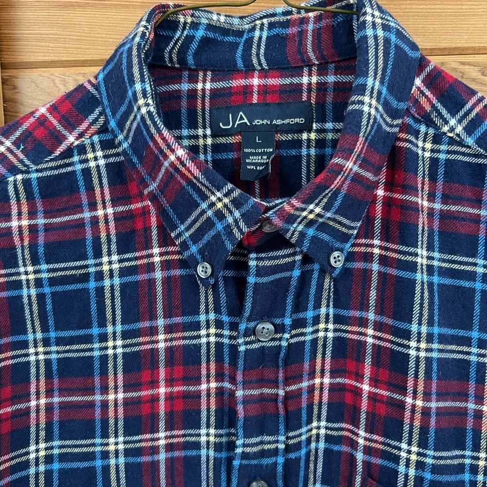 John Ashford Flannel Long Sleeve Shirt